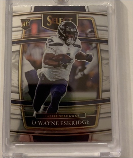 2021 Panini Select #60 D'Wayne Eskridge — front