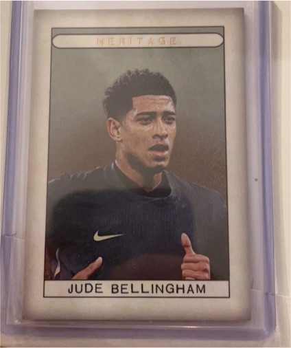 2024 Futera Unique Heritage Jude Bellingham — front