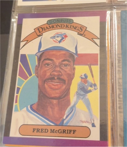 1989 Donruss Diamond Kings #16 Fred McGriff — front