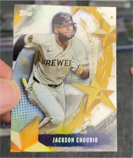 2025 Topps #SMLB-44 Jackson Chourio Stars of MLB — front
