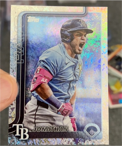 2025 Topps Series 2 #678 Jonathan Aranda — front