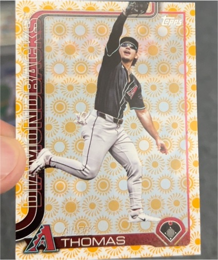 2025 Topps Series 2 #428 Alek Thomas — front