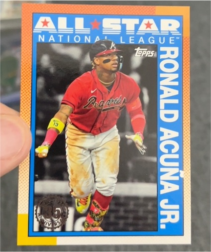 2025 Topps Series 2 35th Anniversary All-Stars #90AS-29 Ronald Acuña Jr. — front