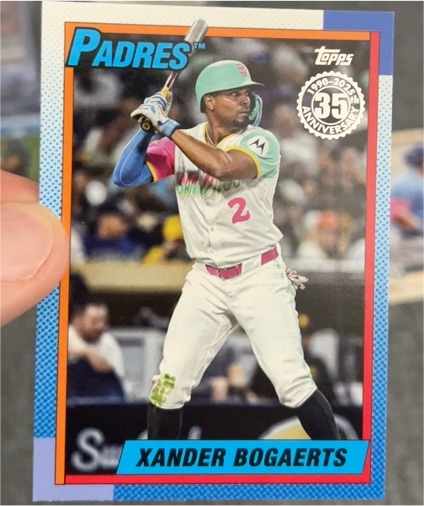 2025 Topps Series 2 #90B2-18 Xander Bogaerts — front