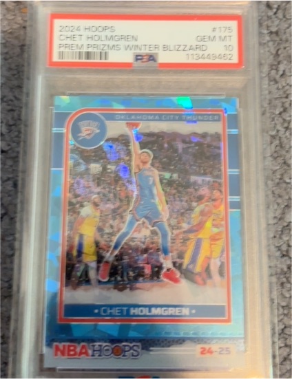 2024 Panini NBA Hoops #175 Chet Holmgren — front