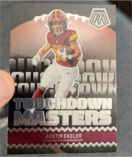2024 Panini Mosaic Touchdown Masters #TM-AER Austin Ekeler — front