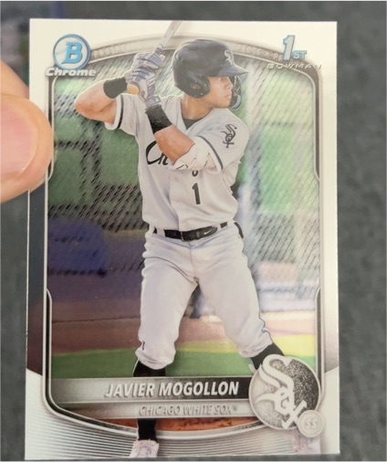 2025 Bowman Chrome #BCP-68 Javier Mogollon — front