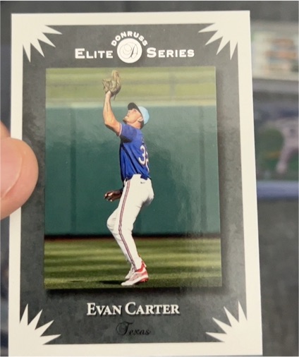 2025 Donruss Elite Series #13 Evan Carter — front