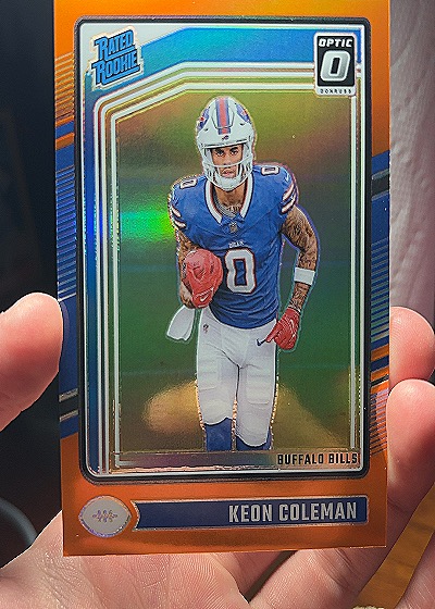 2024 Panini Donruss Optic #263 Keon Coleman — front