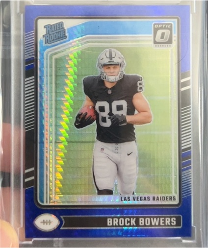 2024 Panini Donruss Optic #215 Brock Bowers — front