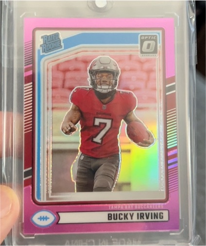 2024 Donruss Optic #301 Bucky Irving — front