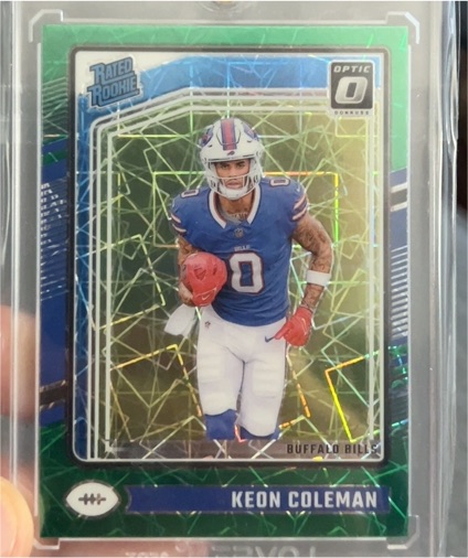 2024 Panini Donruss Optic #263 Keon Coleman — front