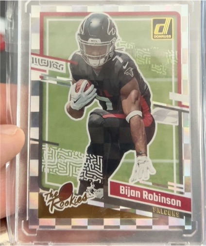 2023 Donruss The Rookies #4 Bijan Robinson — front
