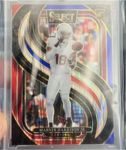 2024 Panini Select Premier Level #115 Marvin Harrison Jr. — front