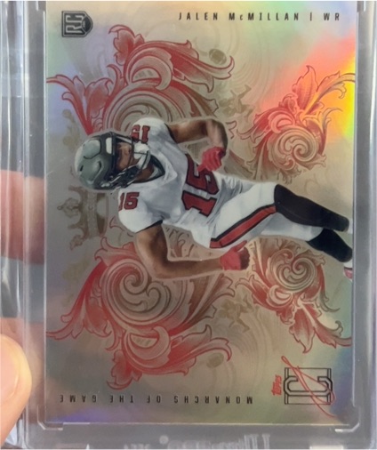 2024 Topps Signature Class Monarchs of the Game #MG-16 Jalen McMillan — front