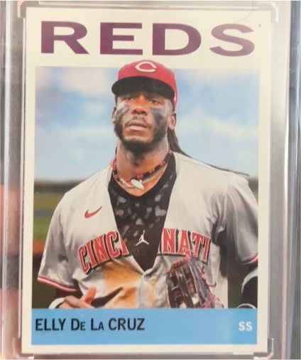 2025 Topps Heritage 25th Anniversary #H25-13 Elly De La Cruz — front