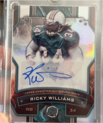 2024 Topps Resurgence #RS-RW Ricky Williams — front