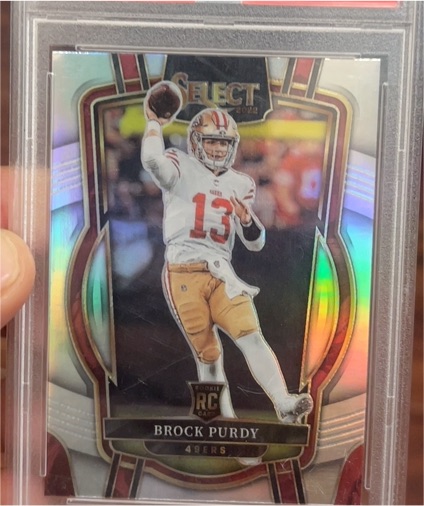 2022 Panini Select #213 Brock Purdy — front