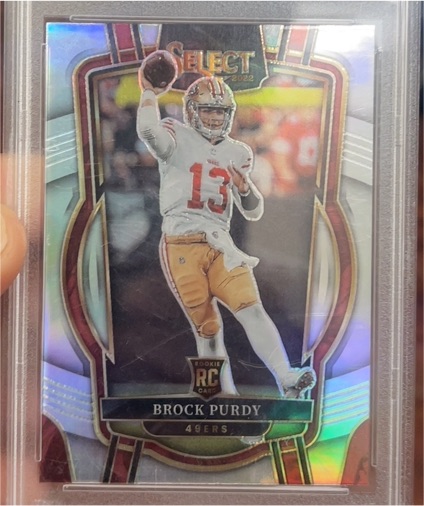 2022 Panini Select #213 Brock Purdy — front