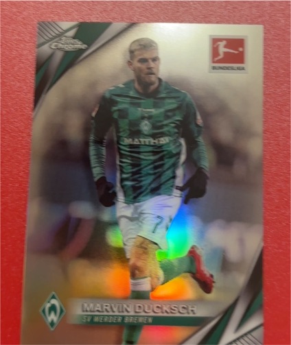 2020-21 Topps Chrome Bundesliga #7 Marvin Ducksch — front