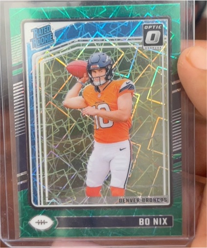 2024 Panini Donruss Optic #209 Bo Nix — front