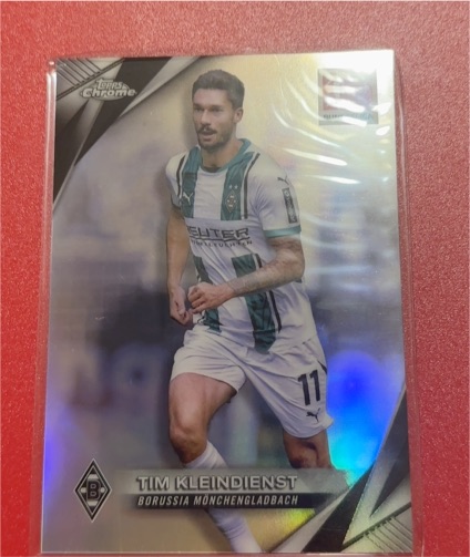 2024 Topps Chrome Tim Kleindienst Borussia Monchengladbach — front
