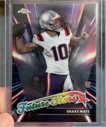 2024 Topps Chrome #FS-3 Drake Maye Future Stars — front