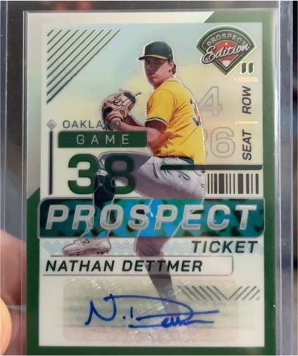 2024 Panini Prospect Edition #38 Nathan Dettmer — front