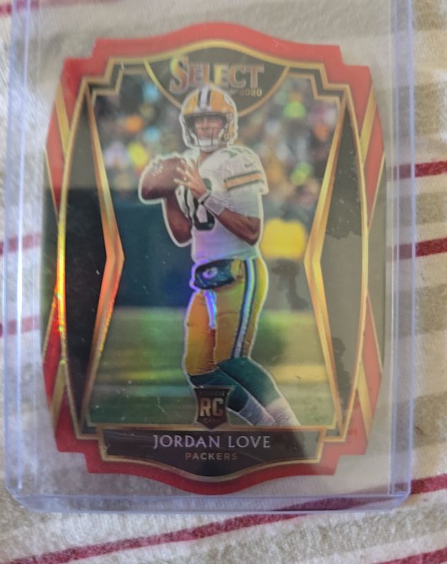 2020 Panini Select Premier Level #147 Jordan Love — front