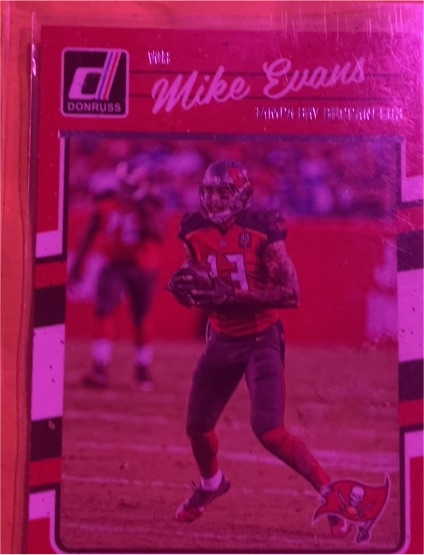 2016 Donruss #276 Mike Evans — front