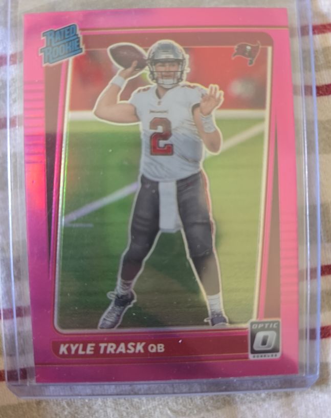 2021 Donruss Optic #209 Kyle Trask Rated Rookie — front
