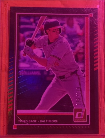 2025 Donruss #5 Coby Mayo — front