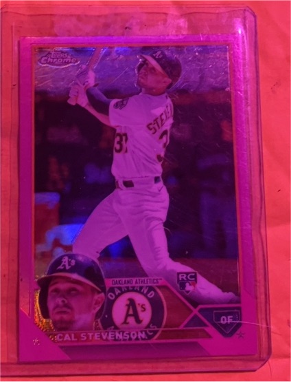 2023 Topps Chrome #199 Cal Stevenson — front