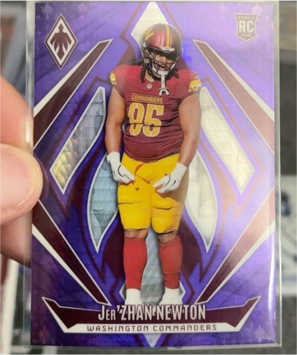 2024 Panini Phoenix #202 Jer'Zhan Newton — front
