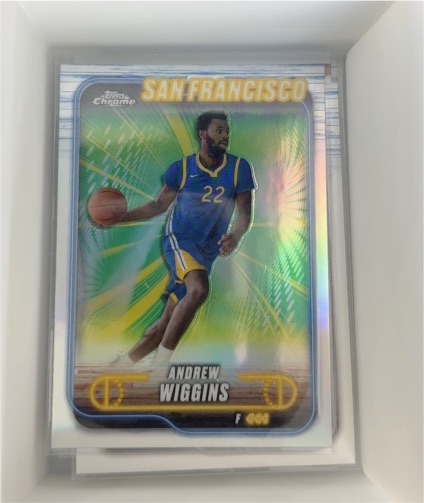 2024-25 Topps Chrome Basketball #155 Andrew Wiggins — front