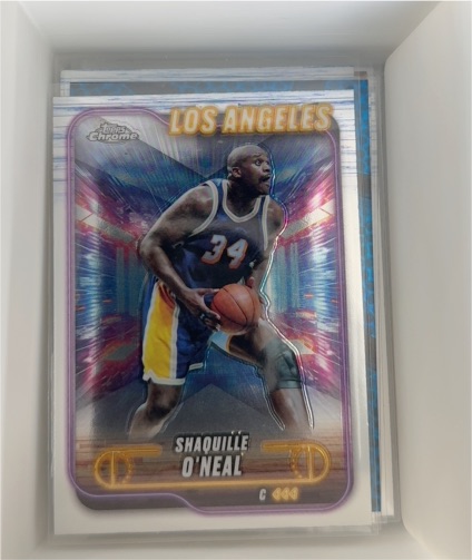 2024-25 Topps Chrome #171 Shaquille O'Neal — front