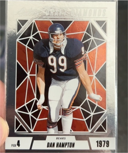2024 Panini Absolute #DD-DHN Dan Hampton Draft Diamonds — front