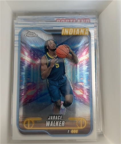 2024-25 Topps Chrome #80 Jarace Walker — front