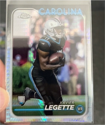 2024 Topps Chrome #211 Xavier Legette — front