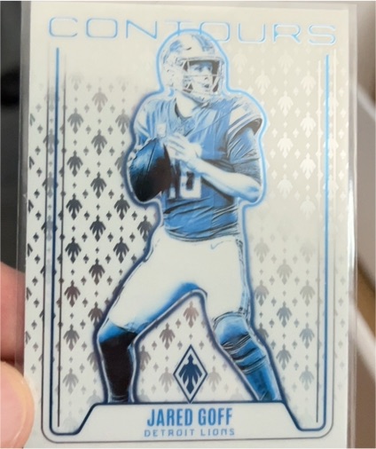 2024 Panini Phoenix #CON-JGF Jared Goff Contours — front
