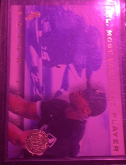1994 Upper Deck MVP #1 Deion Sanders — front