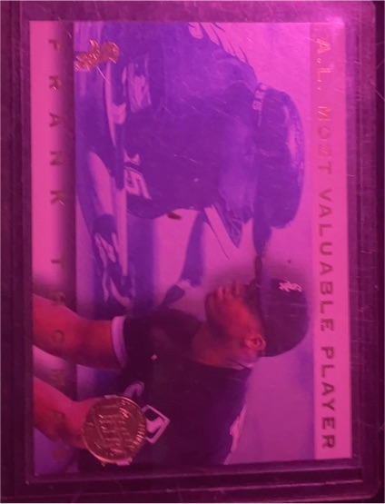 1993 Topps #1 Frank Thomas — front