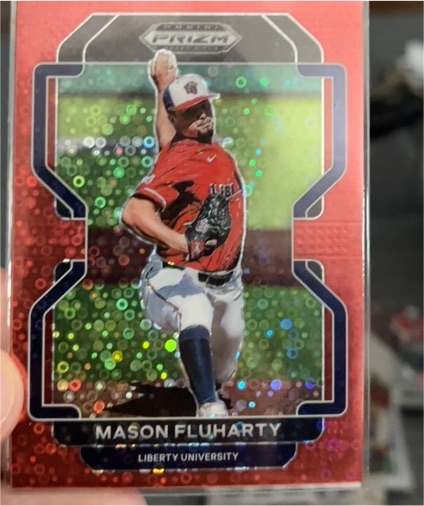 2022 Panini Prizm Mason Fluharty — front