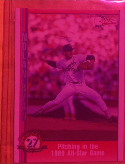 1989 Pacific #27 Nolan Ryan — front
