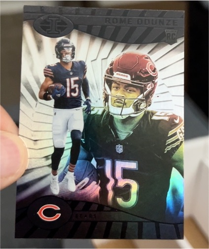 2024 Panini Illusions #14 Rome Odunze — front