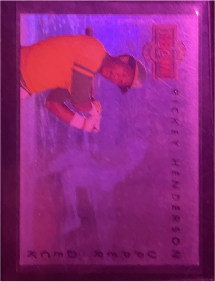 1994 Fleer Ultra #1 Rickey Henderson — front