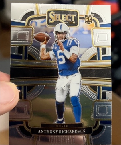 2023 Panini Select #43 Anthony Richardson — front