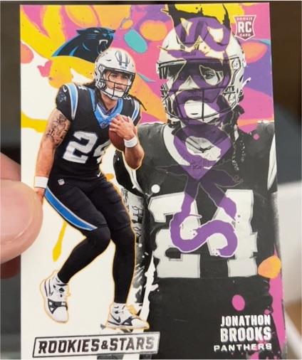 2024 Panini Rookies & Stars Rookie Exclusive #RE-JBS Jonathon Brooks — front