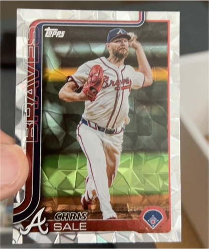 2025 Topps Series 2 #BRAVES Chris Sale — front