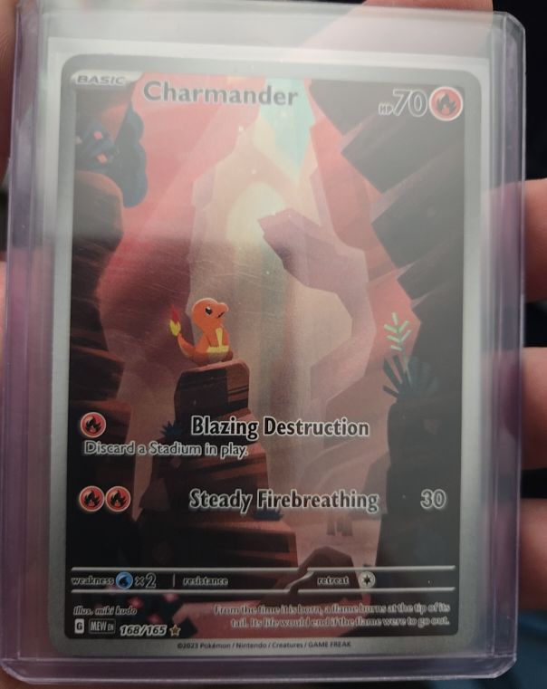 2023 Pokémon 151 #168 Charmander Illustration Rare — front